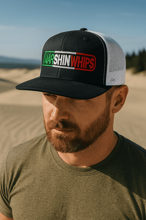 Marshin Whips Limited-Edition Tricolor Snapback Hat | Mexican Pride