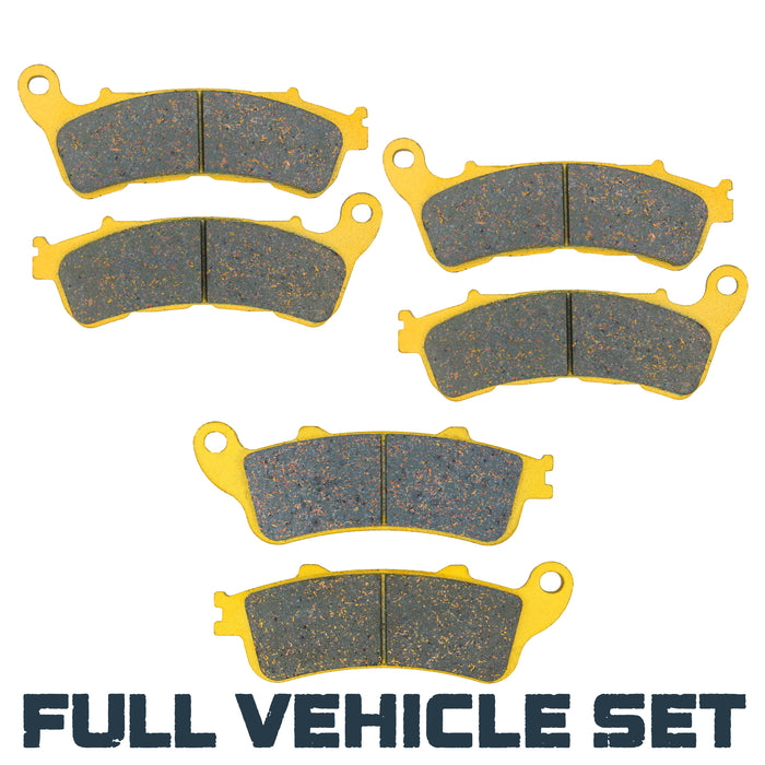 Honda NT700V Deauville 2010-2011 Ceramic Brake Pad Set