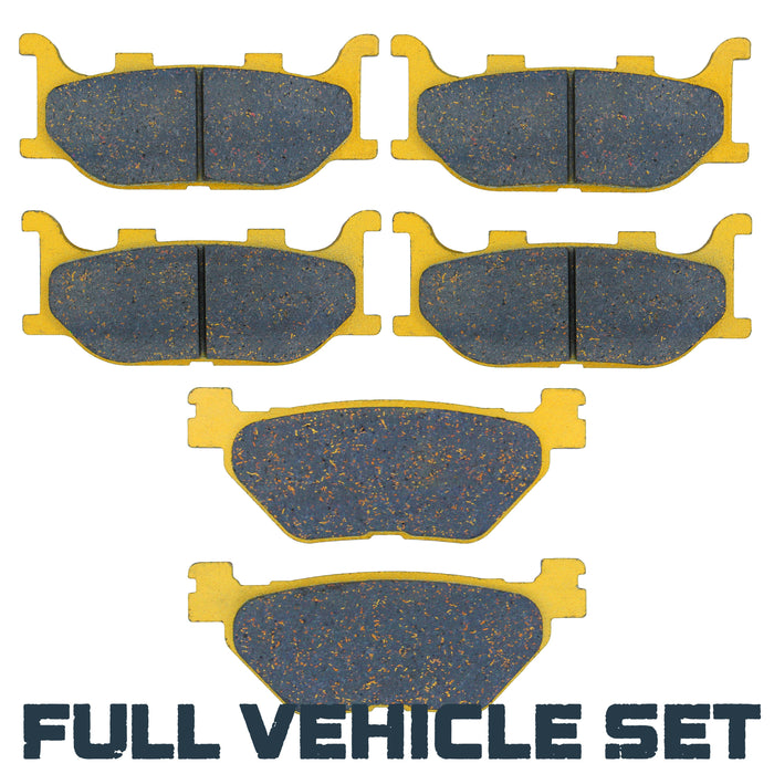Yamaha V Star 1300 2007-2017 Ceramic Brake Pad Set