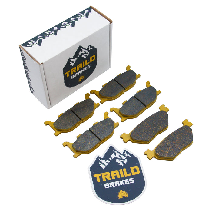 Yamaha V Star 1300 2007-2017 Ceramic Brake Pad Set