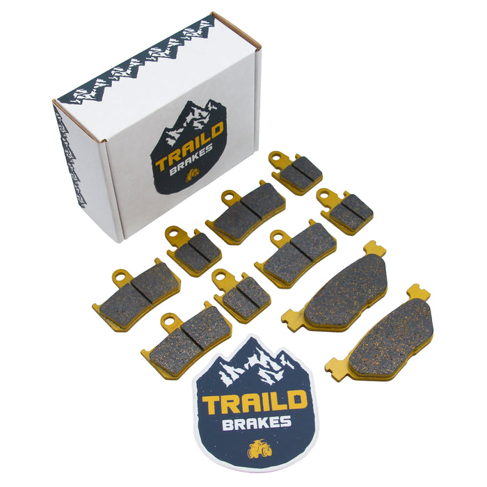 Yamaha VMAX 1700 2009-2020 Ceramic Brake Pad Set