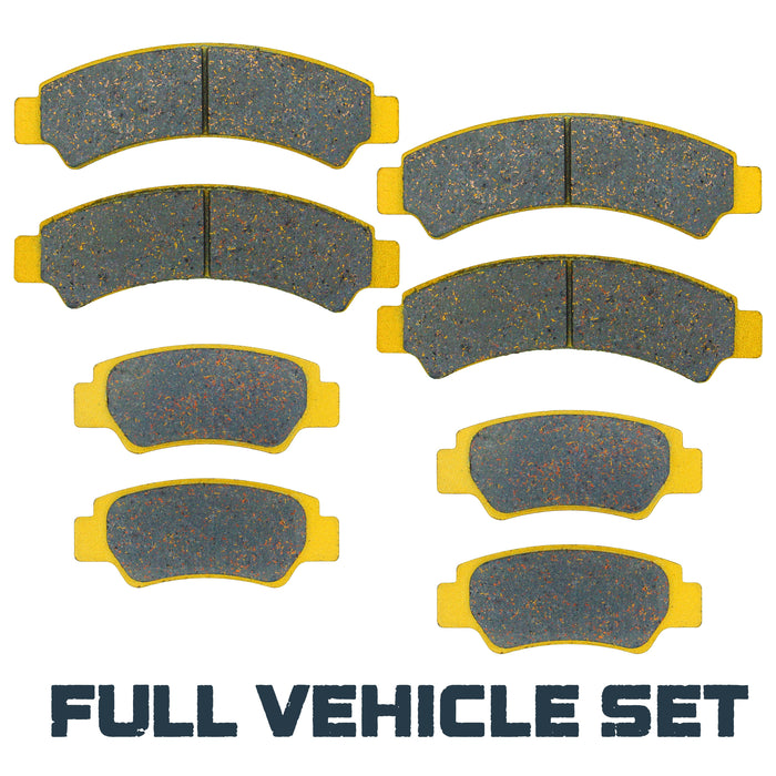CFMoto U10 PRO/U10XL PRO 2025-2026 Ceramic Brake Pad Set