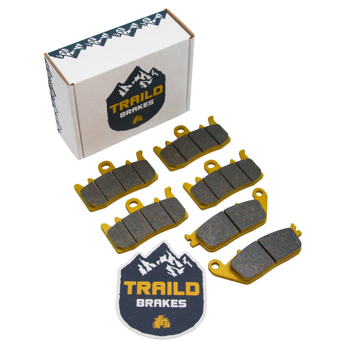 Indian Pursuit Ceramic Brake Pads 2022-2026 | Front & Rear Set