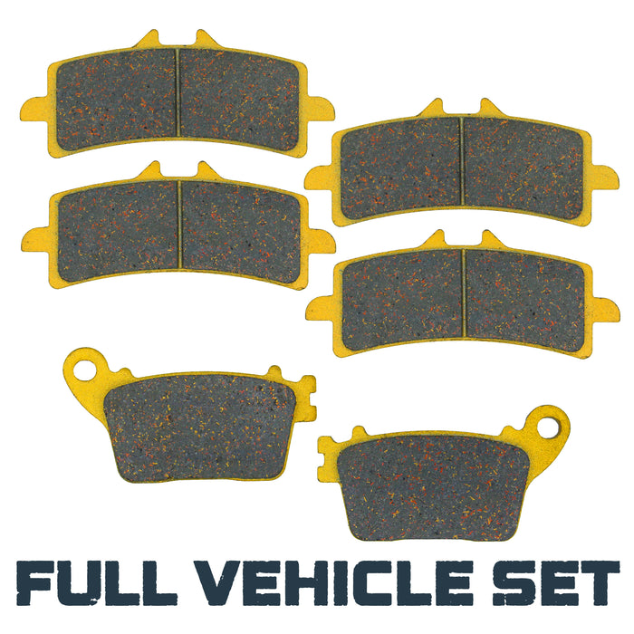 Suzuki GSX-R 600/750/1000 2011–2026 Ceramic Brake Pad Set