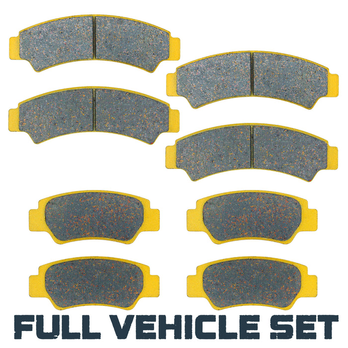 Segway Snarler AT5/AT6/AT10 2020-2025 Ceramic Brake Pad Set