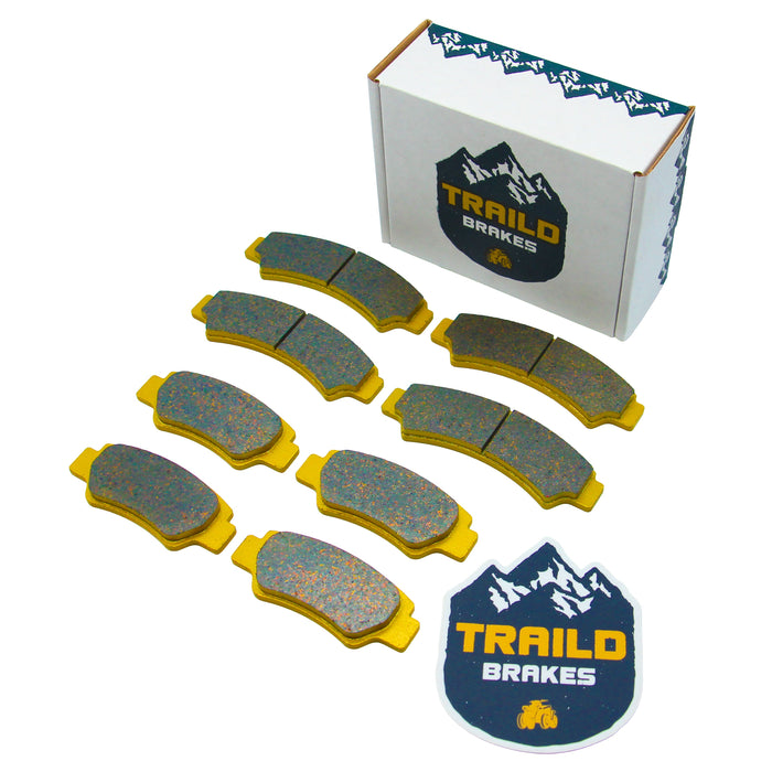 Segway Snarler AT5/AT6/AT10 2020-2025 Ceramic Brake Pad Set