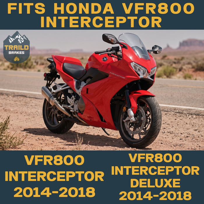 Honda VFR800 Interceptor 2014-2018 Ceramic Brake Pad Set