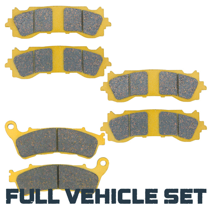 Honda Gold Wing 2018-2025 Ceramic Brake Pad Full Vehicle Set