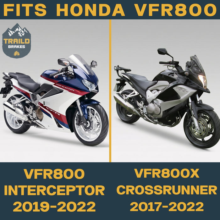 Honda VFR800 Interceptor/Crossrunner 2017-2022 Ceramic Brake Pad Set