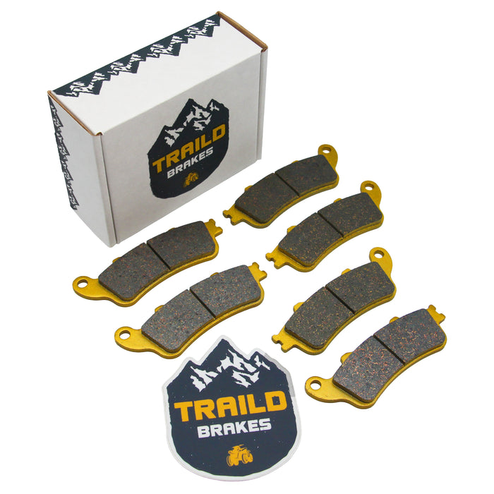 Honda Gold Wing 2001-2017 Ceramic Brake Pad Full Vehicle Set