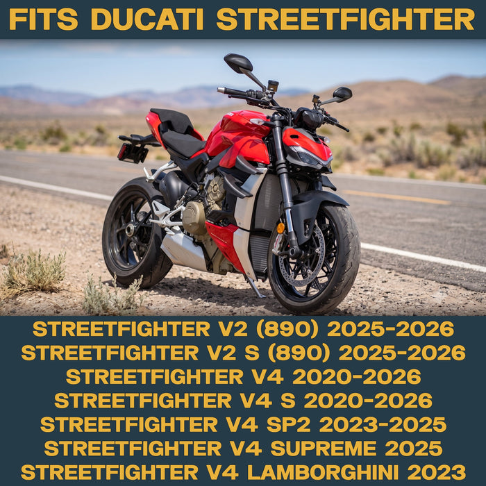 Ducati Streetfighter V2 890 / V4 2020-2026 Ceramic Brake Pad Set