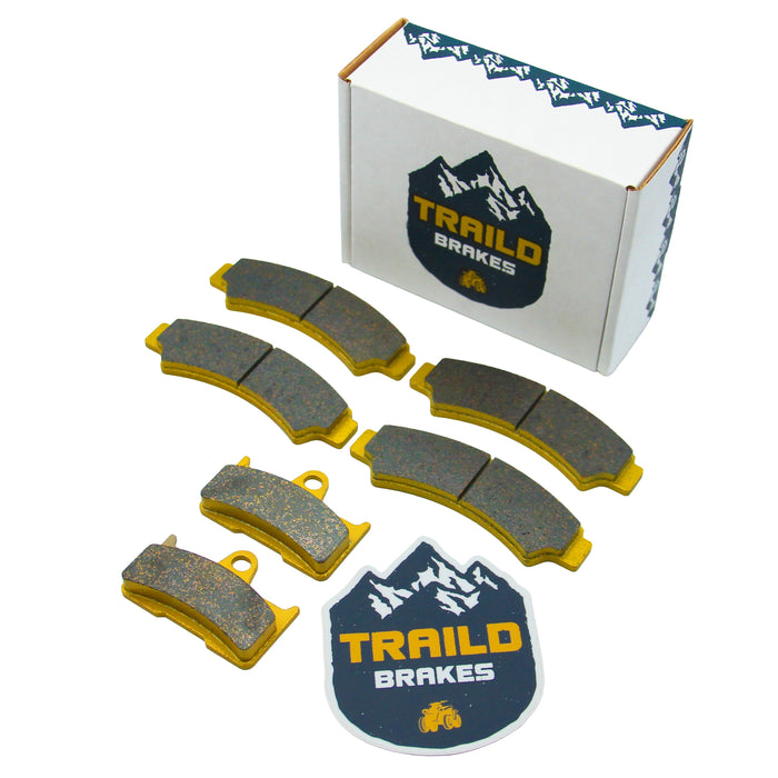 Segway Snarler AT5/AT6 SE (3 Caliper Set) 2021-2025 Ceramic Brake Pad Set