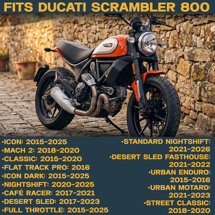 Ducati Scrambler 800 2015-2026 Ceramic Brake Pad Set