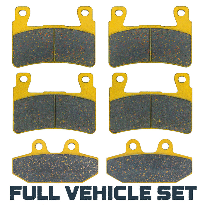Harley-Davidson Softail 2018-2026 Ceramic Brake Pad Set – Dual Front Caliper