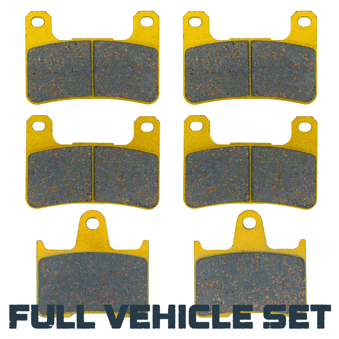 Suzuki GSX-R600/GSX-R750/GSX-R1000 2004–2006 Ceramic Brake Pad Set