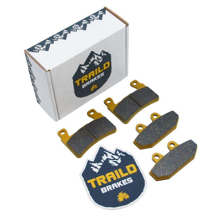 Harley-Davidson Softail 2014-2026 Ceramic Brake Pad Set – Single Front Caliper