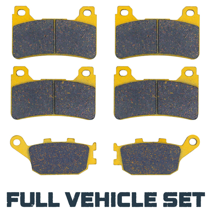 Honda CBR600RR/CBR1000RR 2004-2006 Ceramic Brake Pad Set
