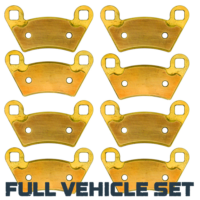 Polaris Ranger 400/500/570/650/700/800 Mid-Size 2004-2022 Brass Brake Pad Set