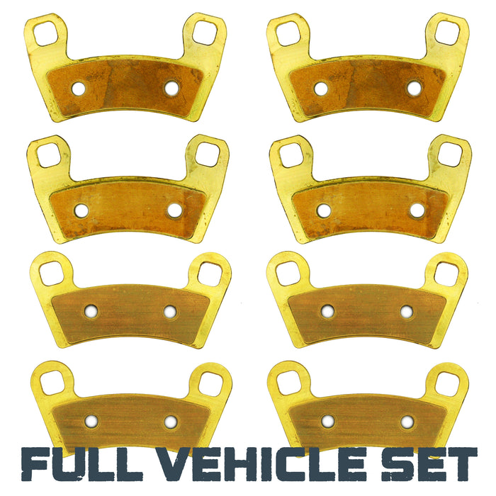 Polaris RZR Trail/S 1000/Trail S 1000/S 900/Trail S 900/900/Sport 2014-2026 Brass Brake Pad Set