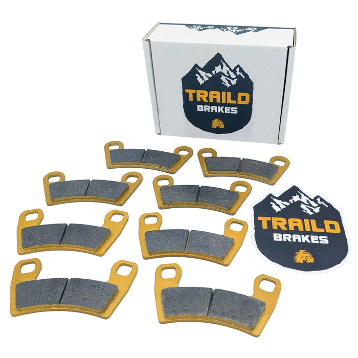 Polaris RZR Trail/S 1000/Trail S 1000/S 900/Trail S 900/900/Sport 2014-2026 Ceramic Brake Pad Set