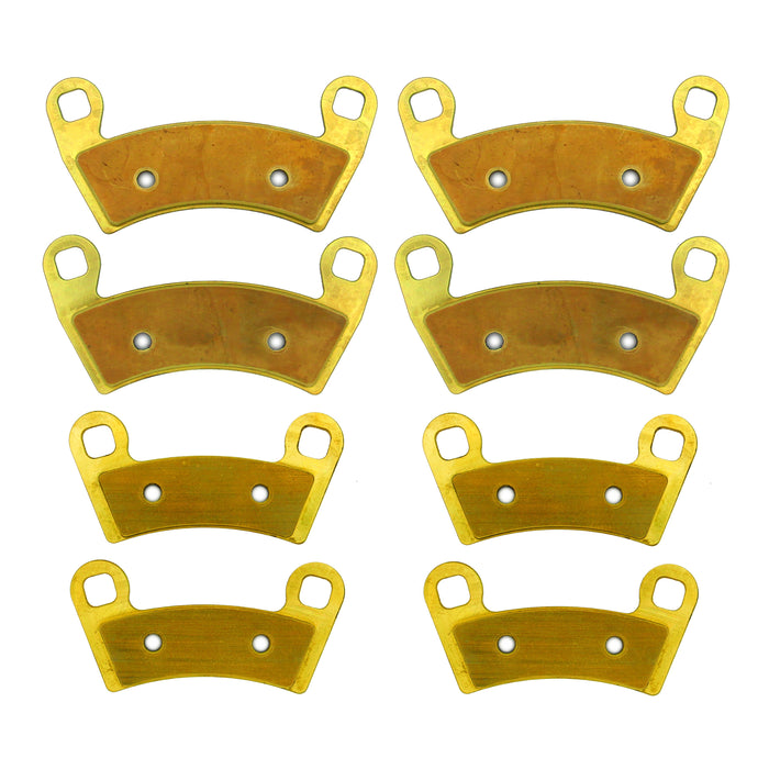 Polaris RZR XP 1000/XP4 1000/RZR 4 900/S 4 1000/S 4 900/XP S/XP S 4 2015-2026 Brass Brake Pad Set