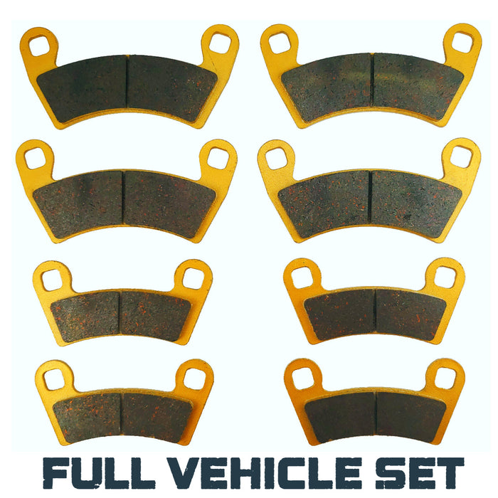 Polaris Ranger 1000/XP 1000/Crew 1000/Crew XP 1000/Crew SP 570/Kinetic 2018-2026 Ceramic Brake Pad Set