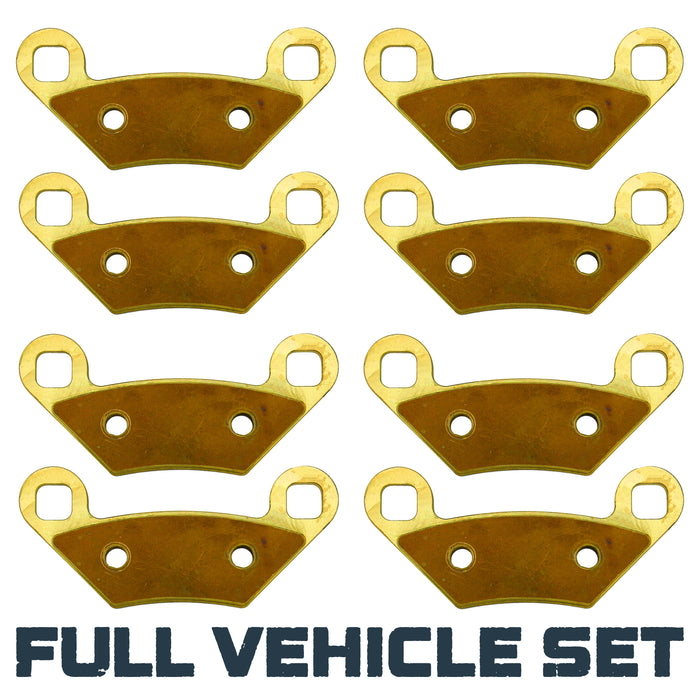 Polaris Sportsman XP 1000/Touring XP 1000/850 High Lifter/X2 550 2010-2026 Brass Brake Pad Set