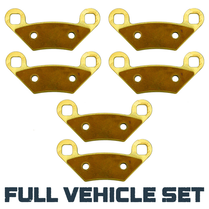 Polaris Scrambler 850 2013-2026 Brass Brake Pad Set