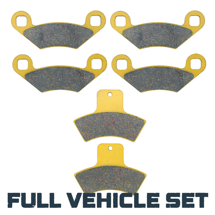 Polaris Scrambler 400/500 1998-2004 Ceramic Brake Pad Set