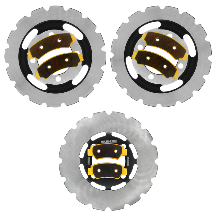 CFMoto CForce 400/500 2023-2026 Ridge Rider Rotor and Brake Pad Kit
