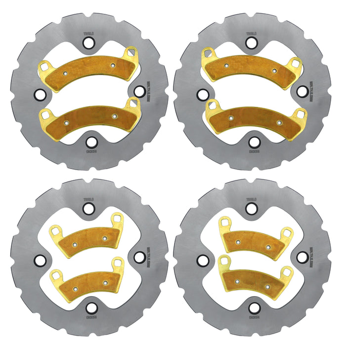 Polaris RZR XP TURBO/XP 4 TURBO/PRO XP/PRO XP 4/Turbo S 2016-2026 Ridge Rider Rotor and Pad Kit