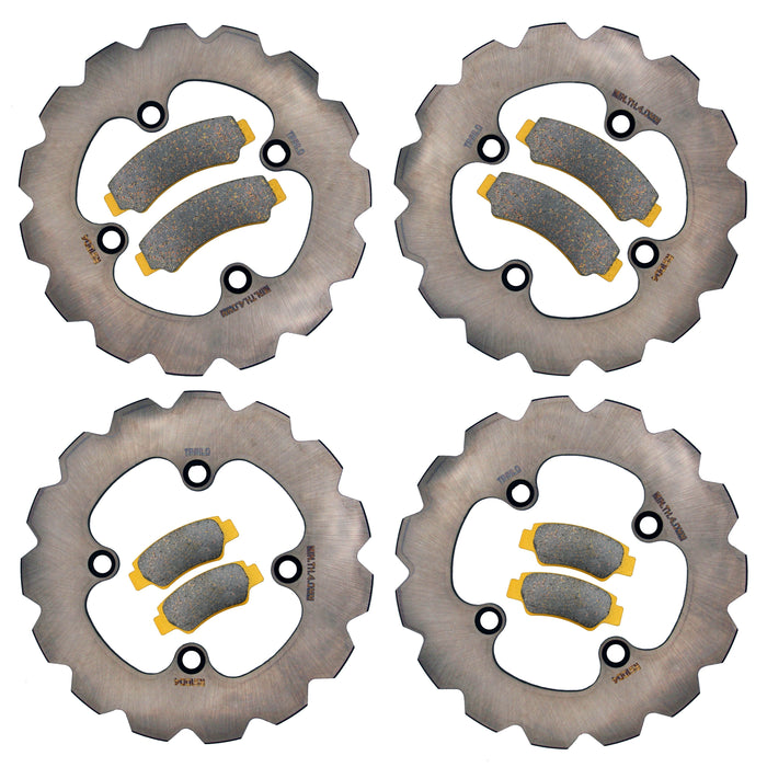 CFMoto UForce 1000/600 2019-2026 Ridge Rider Rotor and Pad Kit