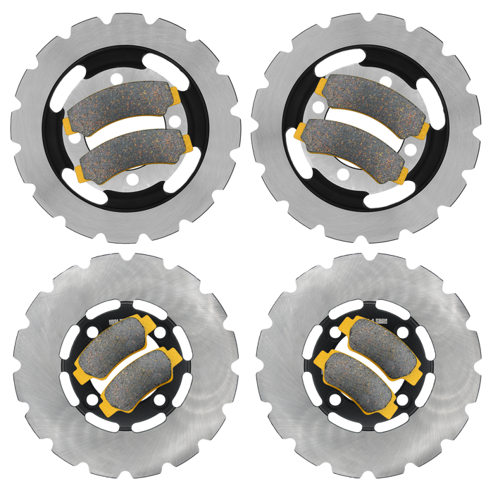CFMoto CForce 600/800/1000 2019-2026 Ridge Rider Rotor and Brake Pad Kit