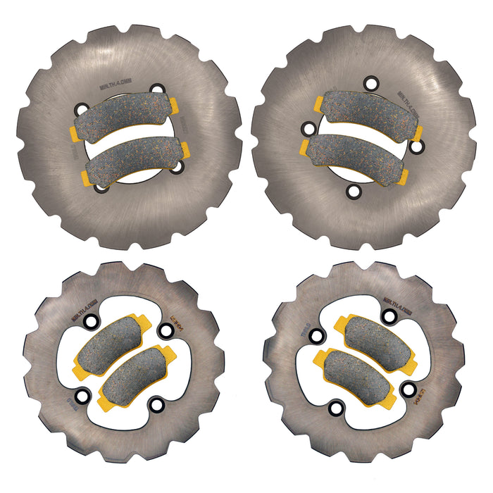 CFMoto UForce 1000 XL/800 XL (6-Seater) 2022-2026 Ridge Rider Rotor and Pad Kit