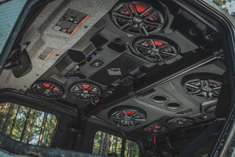 Rockford Fosgate Front & Rear Audio Roof for Select 2018+ Ranger Crew Models