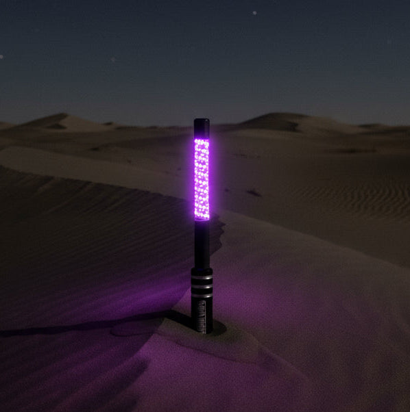 Game Changer LED Whip - Sleek Black Single
