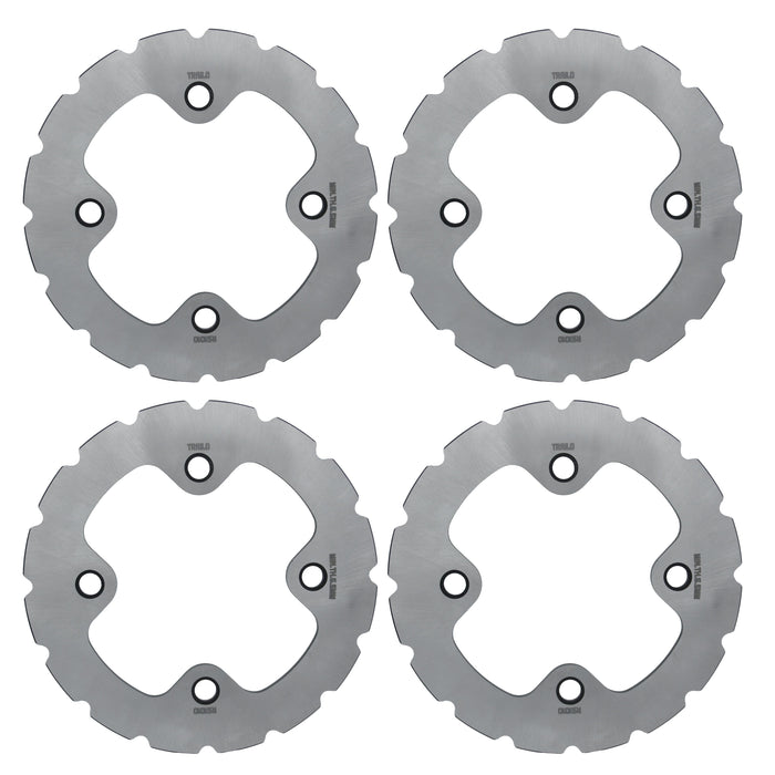 Polaris RZR XP TURBO/XP 4 TURBO/PRO XP/PRO XP 4/Turbo S 2016-2026 Ridge Rider Rotor and Pad Kit