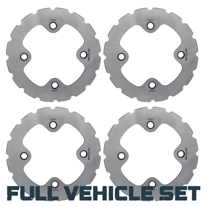 Polaris RZR XP TURBO/XP 4 TURBO/PRO XP/PRO XP 4/Turbo S 2016-2026 Ridge Rider Disc Brake Rotors
