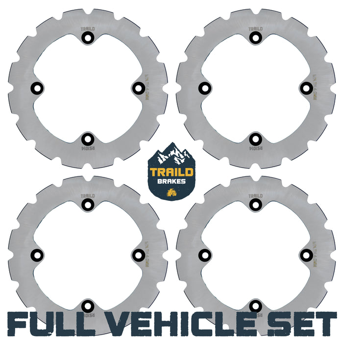 Can-Am Outlander 1000/850/650/450 6x6 2015-2026 Ridge Rider Disc Brake Rotor Kit