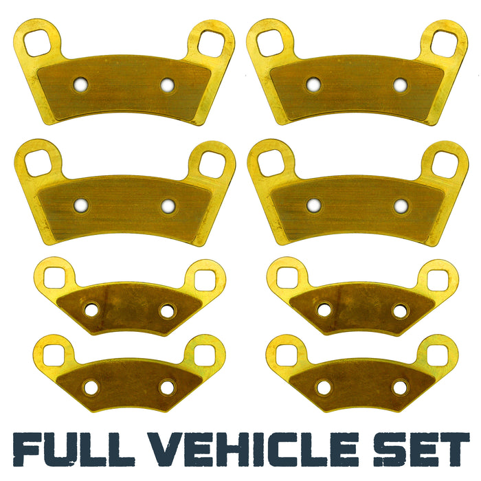 Polaris RZR 570/Trail 570/RZR 800/RZR S 800 2008-2022 Brass Brake Pad Set