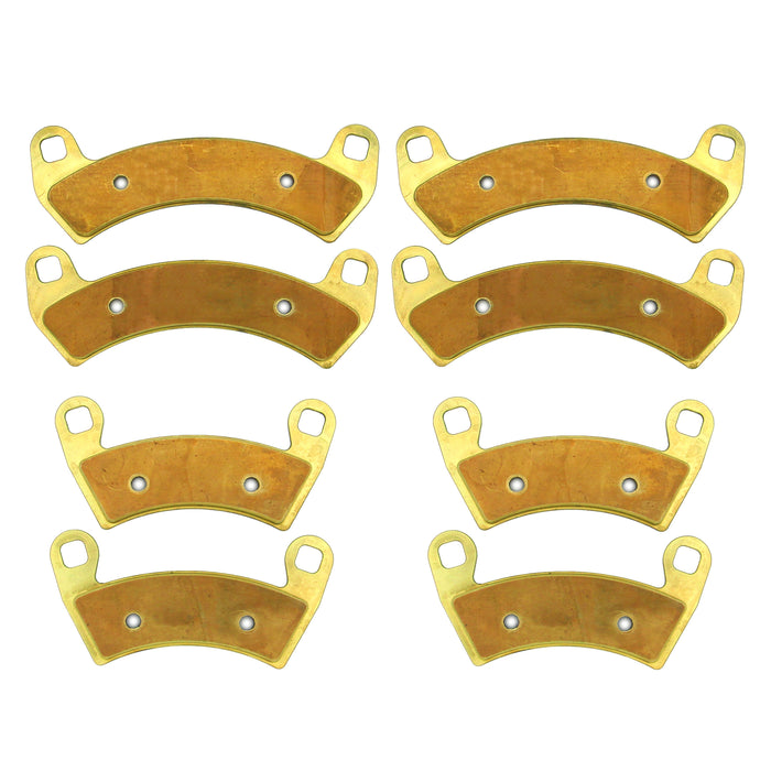 Polaris RZR XP TURBO/XP 4 TURBO/PRO XP/PRO XP 4 2016-2026 Brass Brake Pad Set