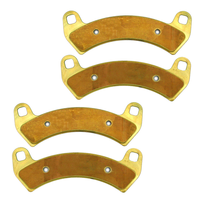 Polaris RZR XP TURBO/XP 4 TURBO/PRO XP/PRO XP 4 2016-2026 Brass Brake Pad Set