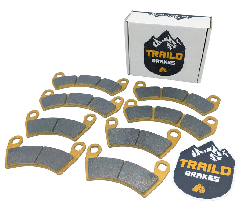 Polaris RZR XP TURBO/XP 4 TURBO/PRO XP/PRO XP 4/Turbo S 2016-2026 Ridge Rider Rotor and Pad Kit