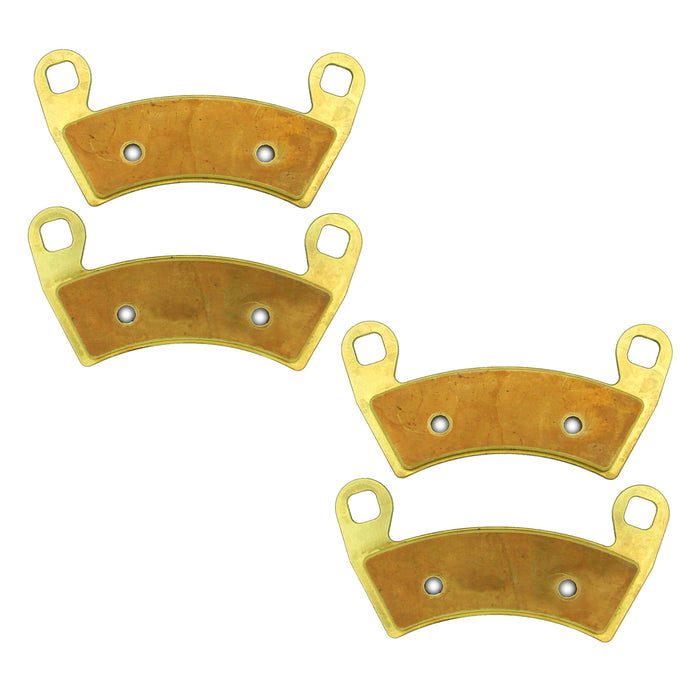 Polaris Ranger 500/570/700/XP 800/XP 900/XP 1000/Brutus/Diesel/EV 2008-2025 Brass Brake Pad Set