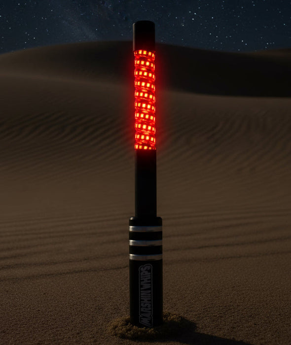 Game Changer LED Whip - Sleek Black Single
