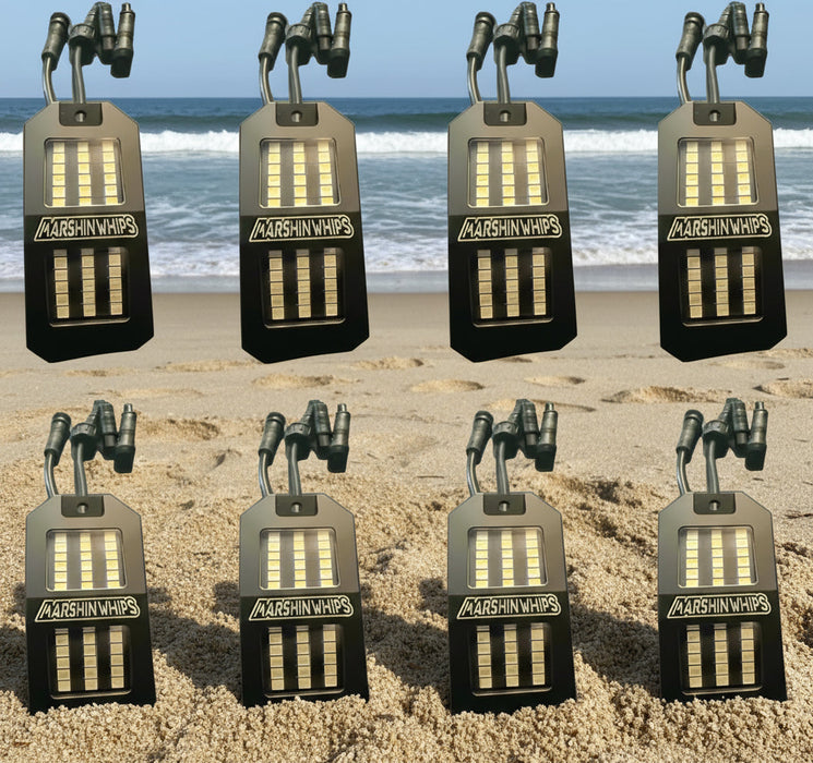 Marshin Whips Roswell X-2 Billet RV Rock Lights | 24 Pod Kit
