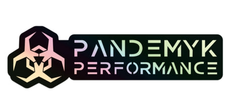 Pandemyk Performance Decal Die-Cut Holographic Sticker
