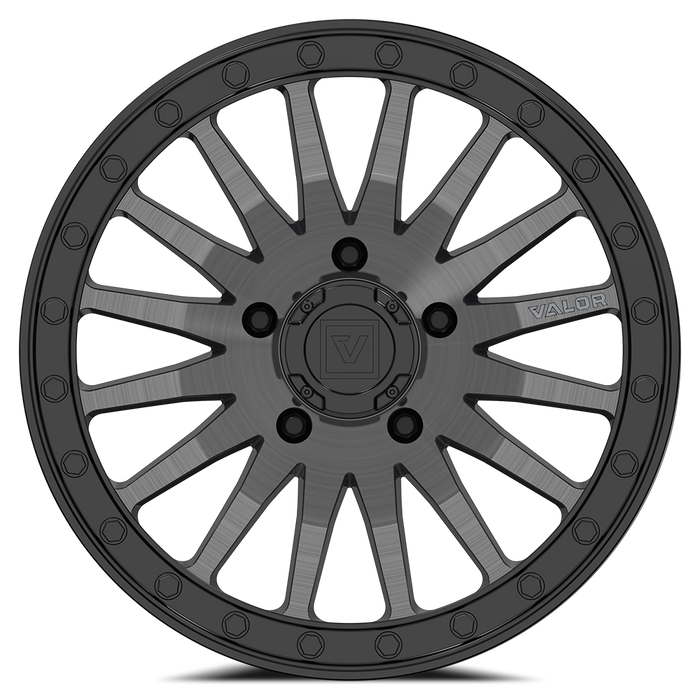 V06 BEADLOCK 15X8 +40 5X114.3 BRUSHED GUNMETAL