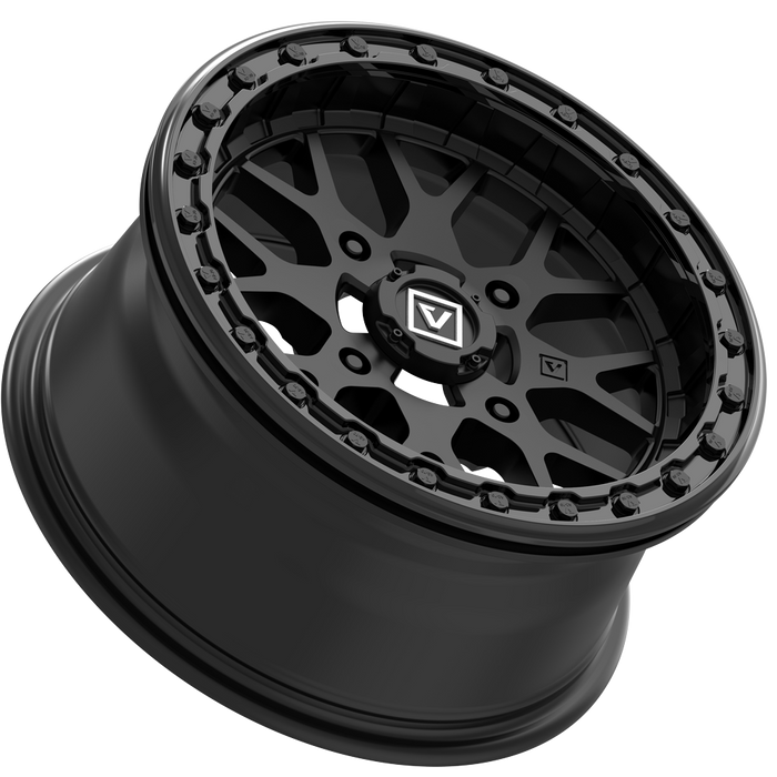 V07 BEADLOCK 15X7 +25MM 4X156 SATIN BLACK
