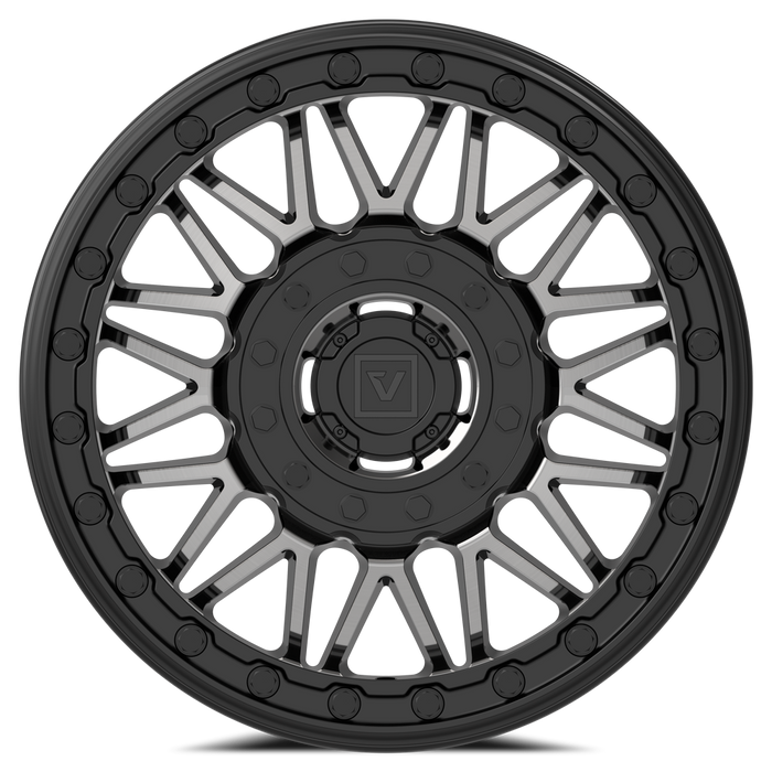 V08 BEADLOCK 15X7 +30MM 4X137/4X156 DARK TINT